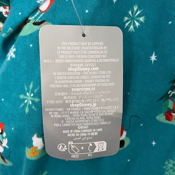 Christmas Pajama Set Blue - Picture 6 of 8